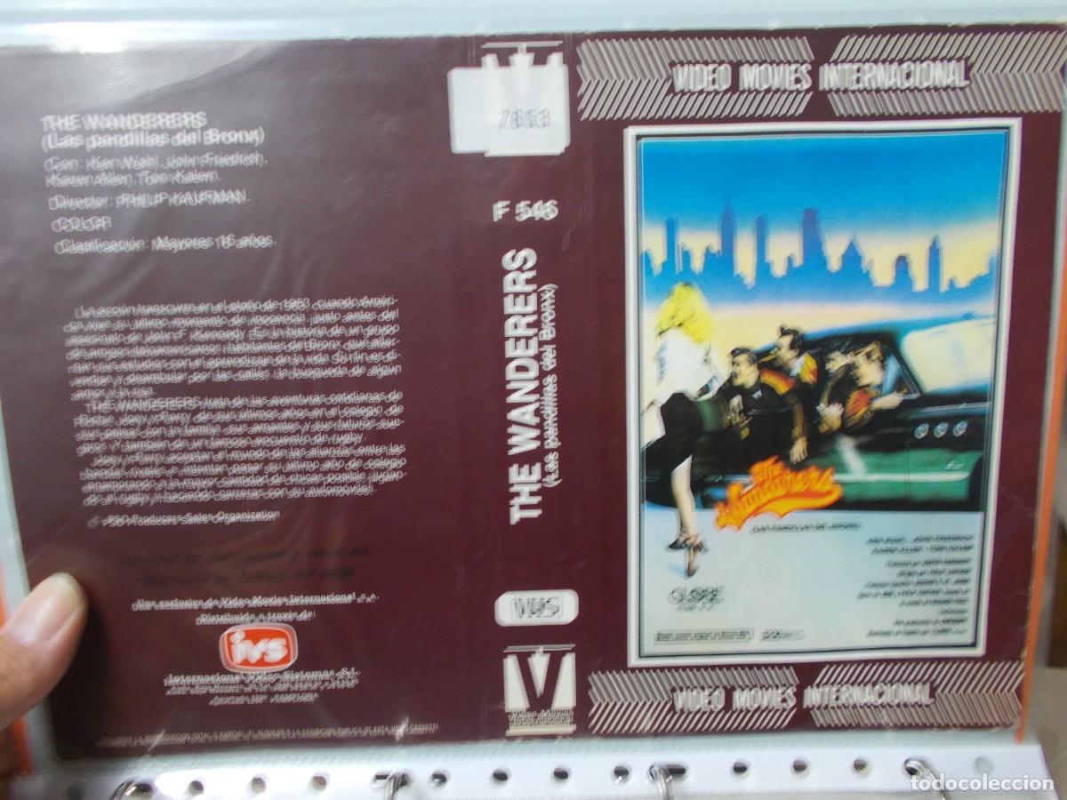 Cinema: THE WANDERERS LAS PANDILLAS DEL BRONX &acute;CARATULA ORIGINAL DE VIDEO CLUB &acute;SOLO CARATULA &acute;''''