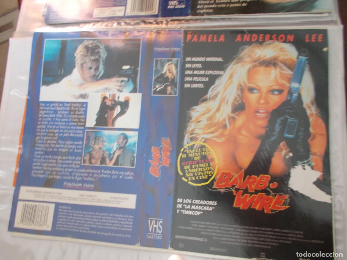 Cinema: BARB. WIRE PARA CAJA GRANDE ,,,CARATULA ORIGINAL DE VIDEO ,,,SOLO CARATULA ,,,,