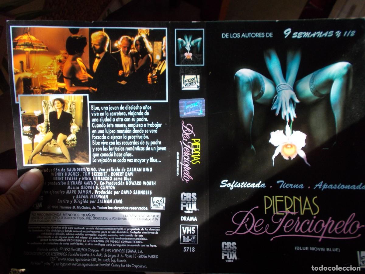 Cinema: PIERNAS DE TERCIOPELO ,,,CARATULA ORIGINAL DE VIDEO ,,,SOLO CARATULA ,,,,