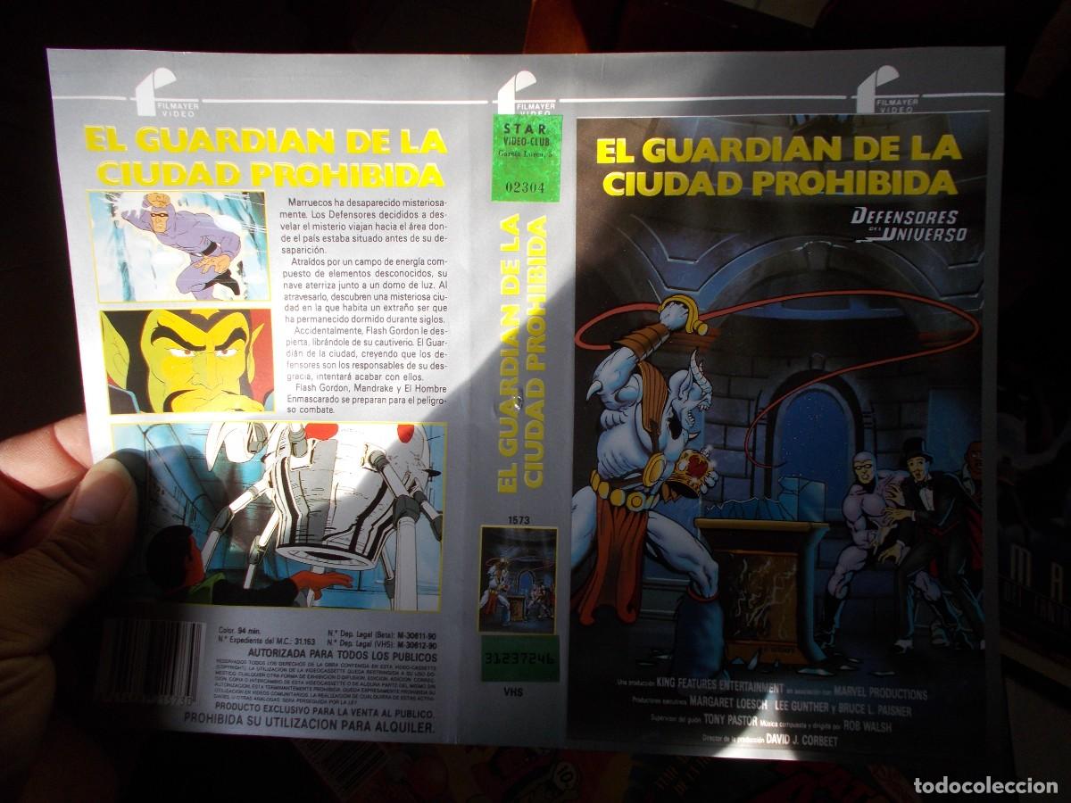 Cinema: EL GUARDIAN DE LA CIUDAD PROHIBIDA ,,,CARATULA ORIGINAL DE VIDEO ,,,SOLO CARATULA ,,,,