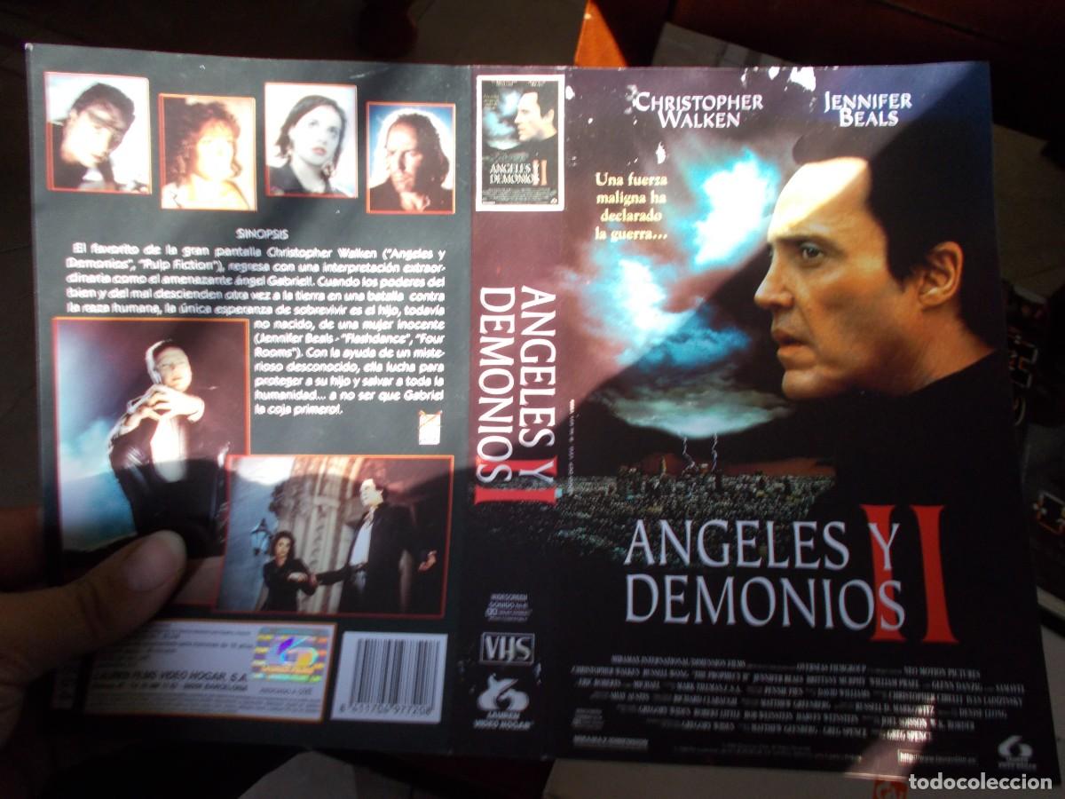 Cinema: ANGELES Y DEMONIOS 2 CAJA GRANDE ,,,CARATULA ORIGINAL DE VIDEO ,,,SOLO CARATULA ,,,,