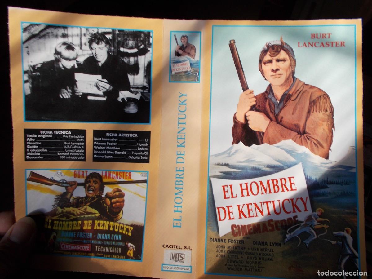 Cinema: EL HOMBRE DE KENTUCKY ,,,CARATULA ORIGINAL DE VIDEO ,,,SOLO CARATULA ,,,,