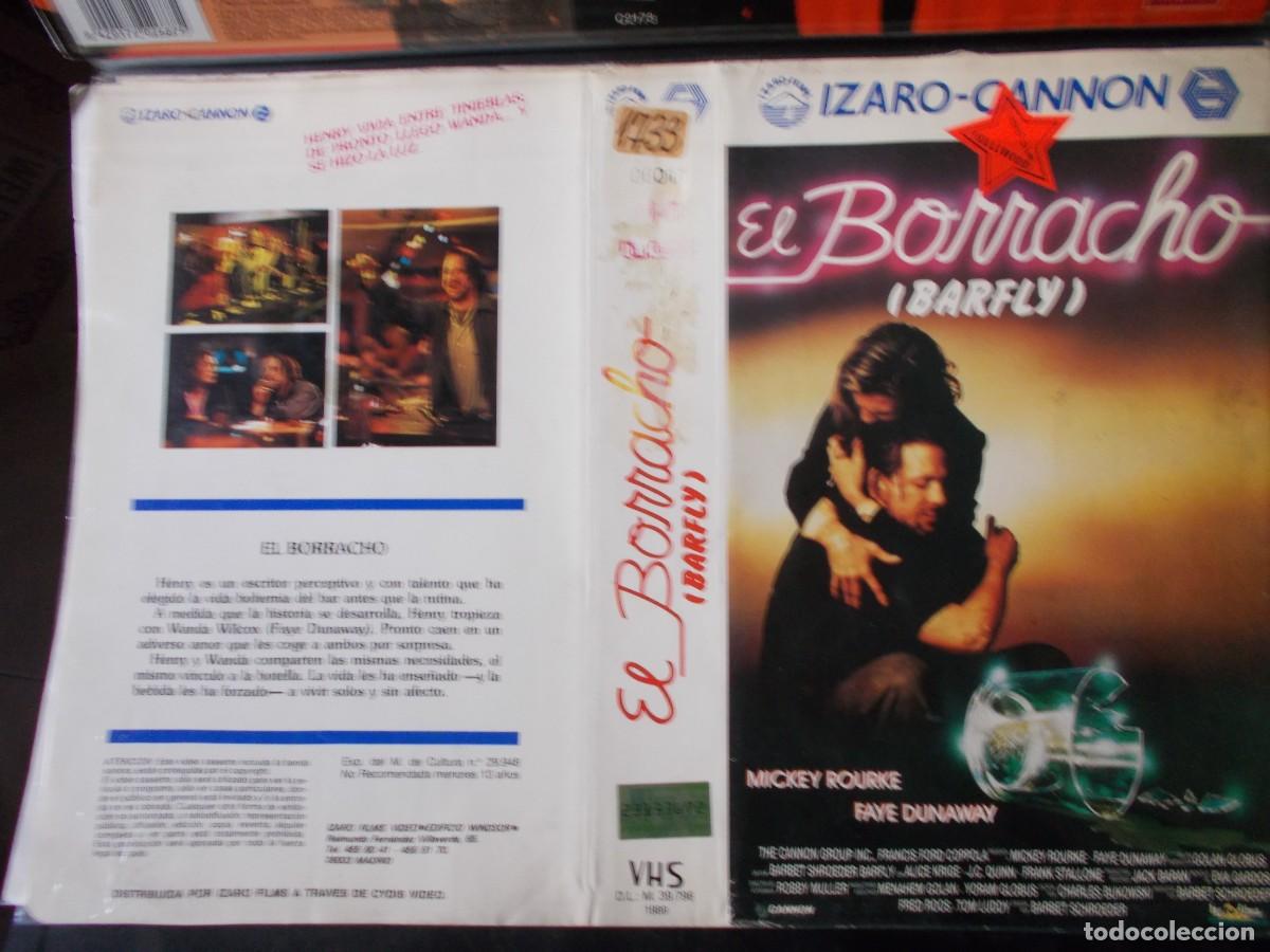Cinema: EL BORRACHO,,,CARATULA ORIGINAL,,, SOLO CARATULA,,