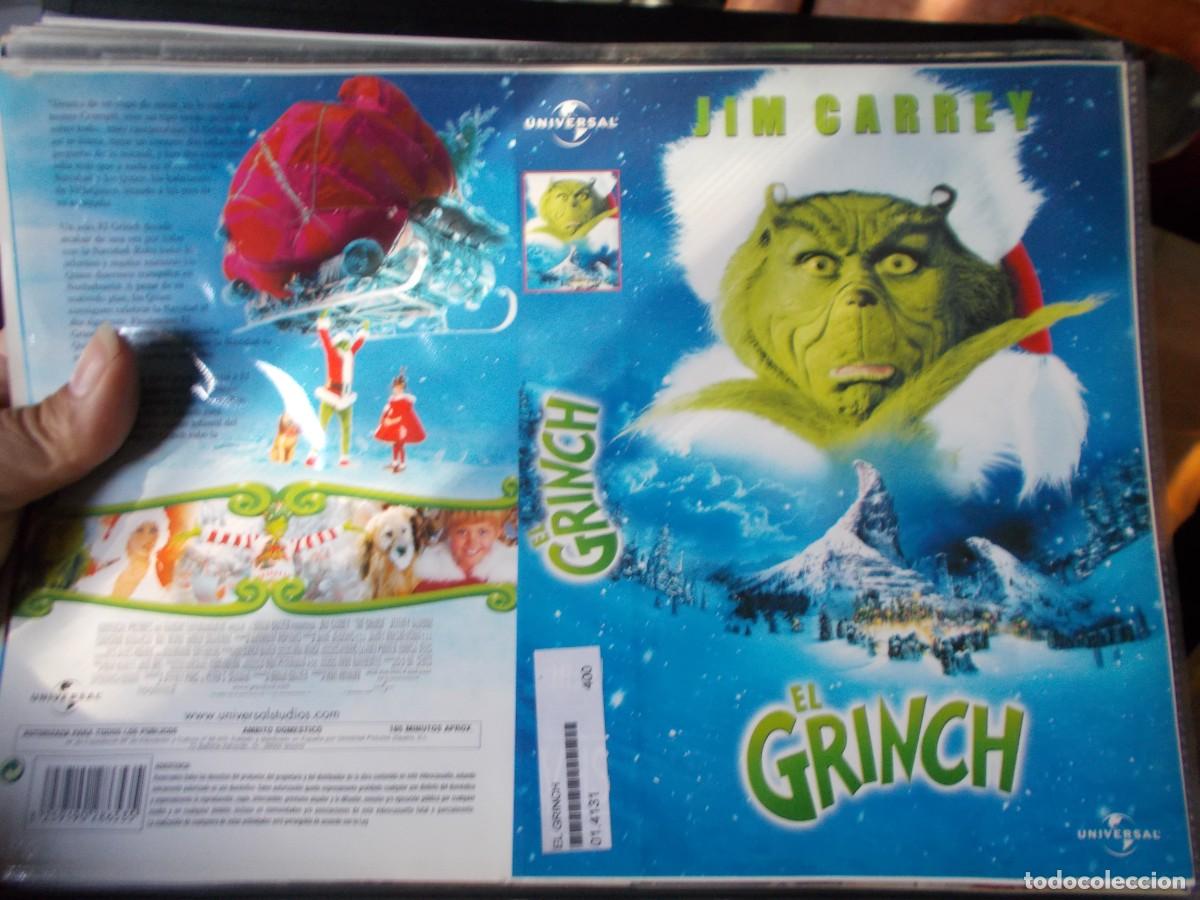 Cinema: EL GRINCH CAJA GRANDE ,,,CARATULA ORIGINAL,,, SOLO CARATULA,,