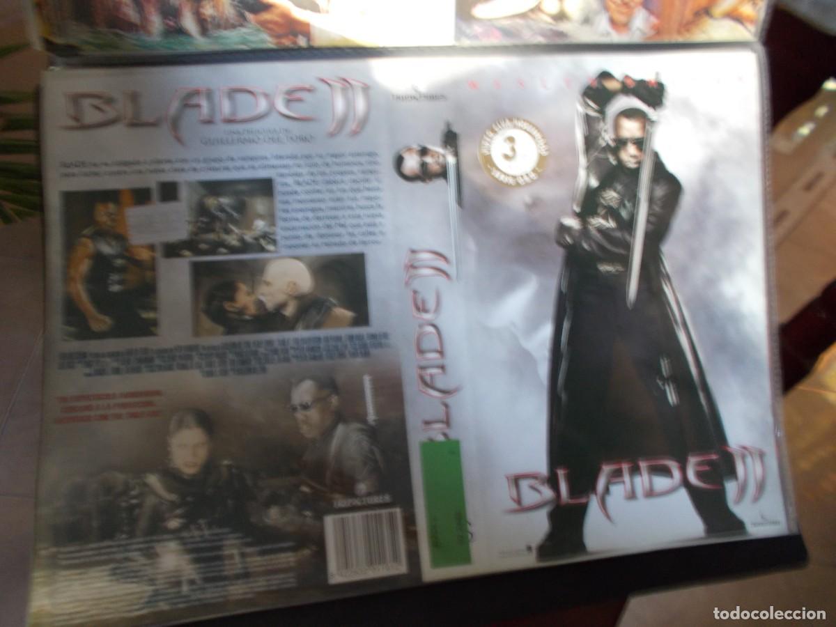 Cinema: BLADE 2 CAJA GRANDE,,,CARATULA ORIGINAL,,, SOLO CARATULA,,