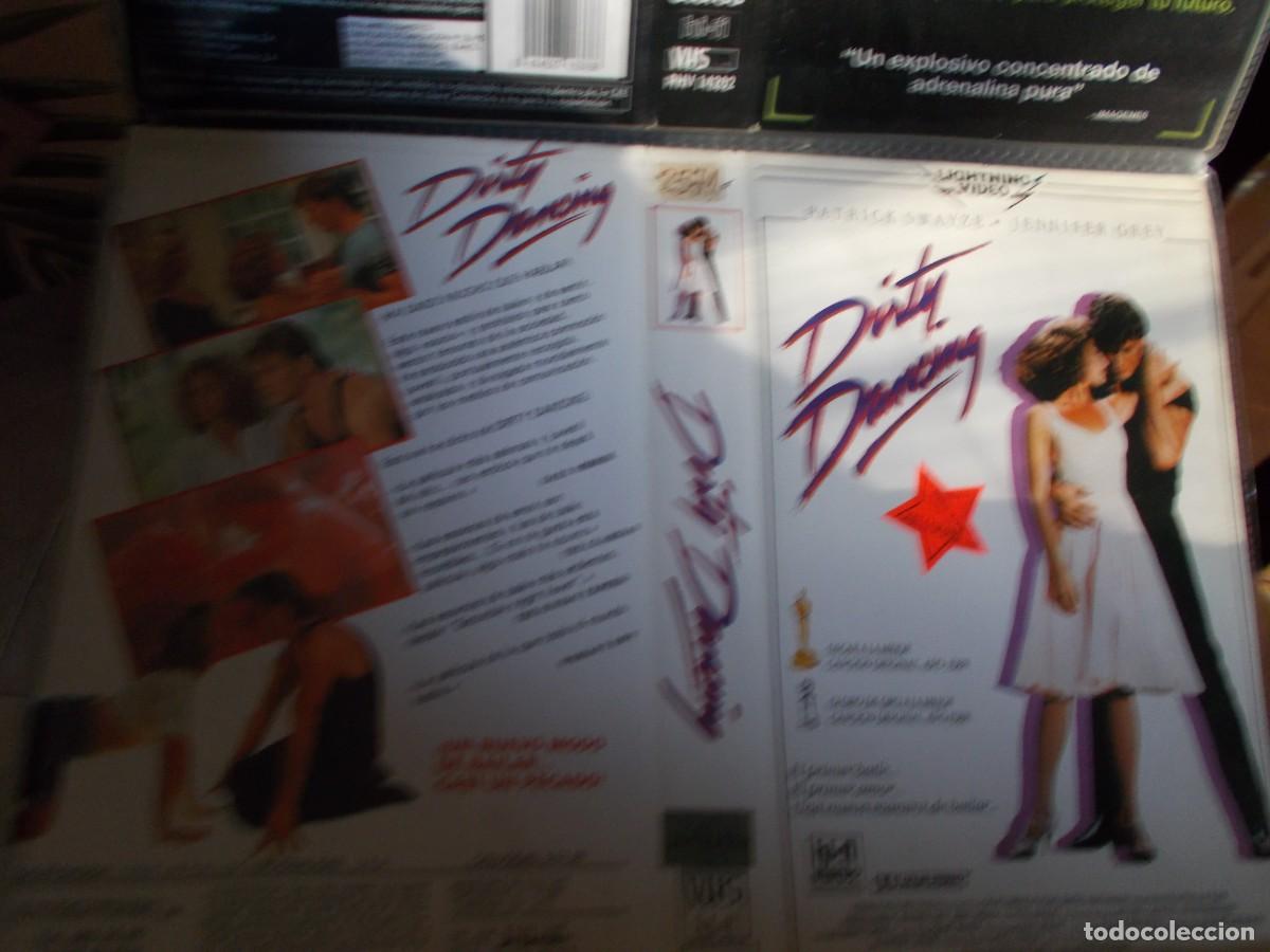 Cinema: DIRTY DANCING CAJA GRANDE ,,,CARATULA ORIGINAL,,, SOLO CARATULA,,