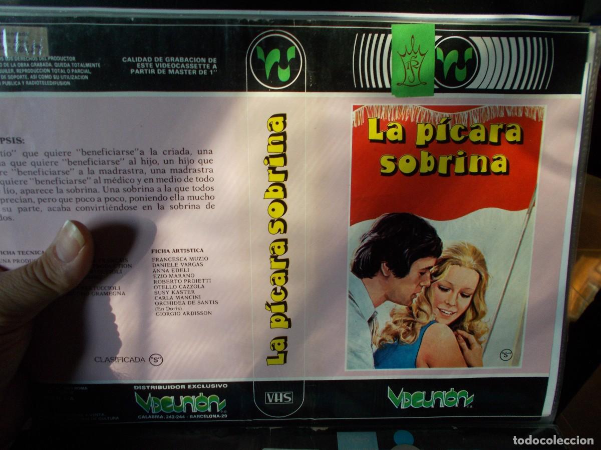 Cinema: LA PICARA SOBRINA ,,,CARATULA ORIGINAL,,, SOLO CARATULA,,
