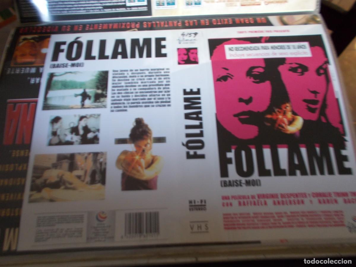 Cinema: FOLLAME ,,,CARATULA ORIGINAL,,, SOLO CARATULA,,