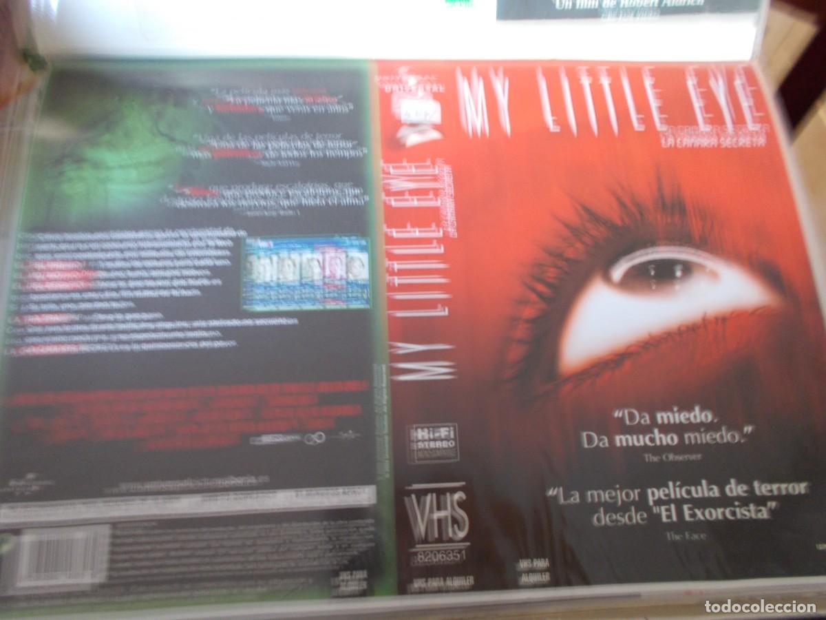 Cinema: MY LITTLE EYE ,,,CARATULA ORIGINAL,,, SOLO CARATULA,,