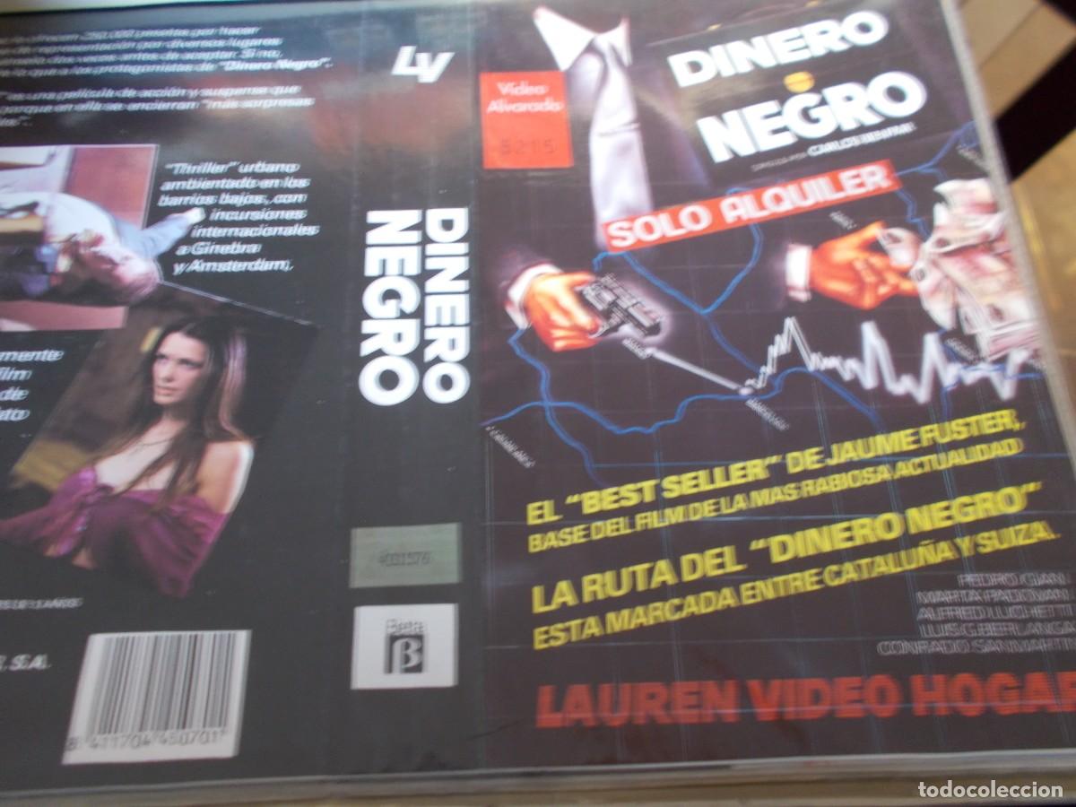 Cinema: DINERO NEGRO ,,,CARATULA ORIGINAL,,, SOLO CARATULA,,