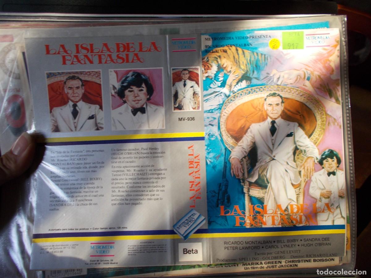 Cinema: LA ISLA DE LA FANTASIA ,,,CARATULA ORIGINAL,,, SOLO CARATULA,,