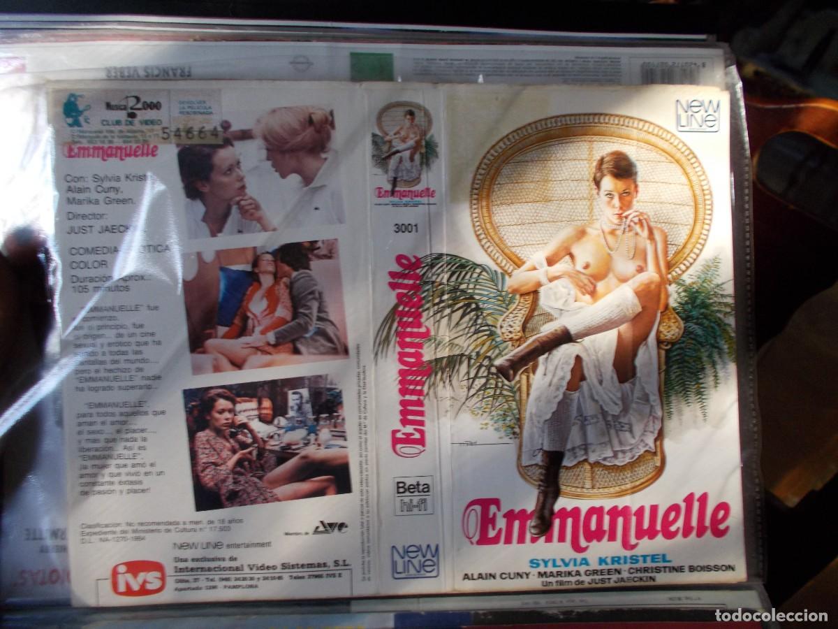 Cinema: EMMANUELLE ,,,CARATULA ORIGINAL,,, SOLO CARATULA,,