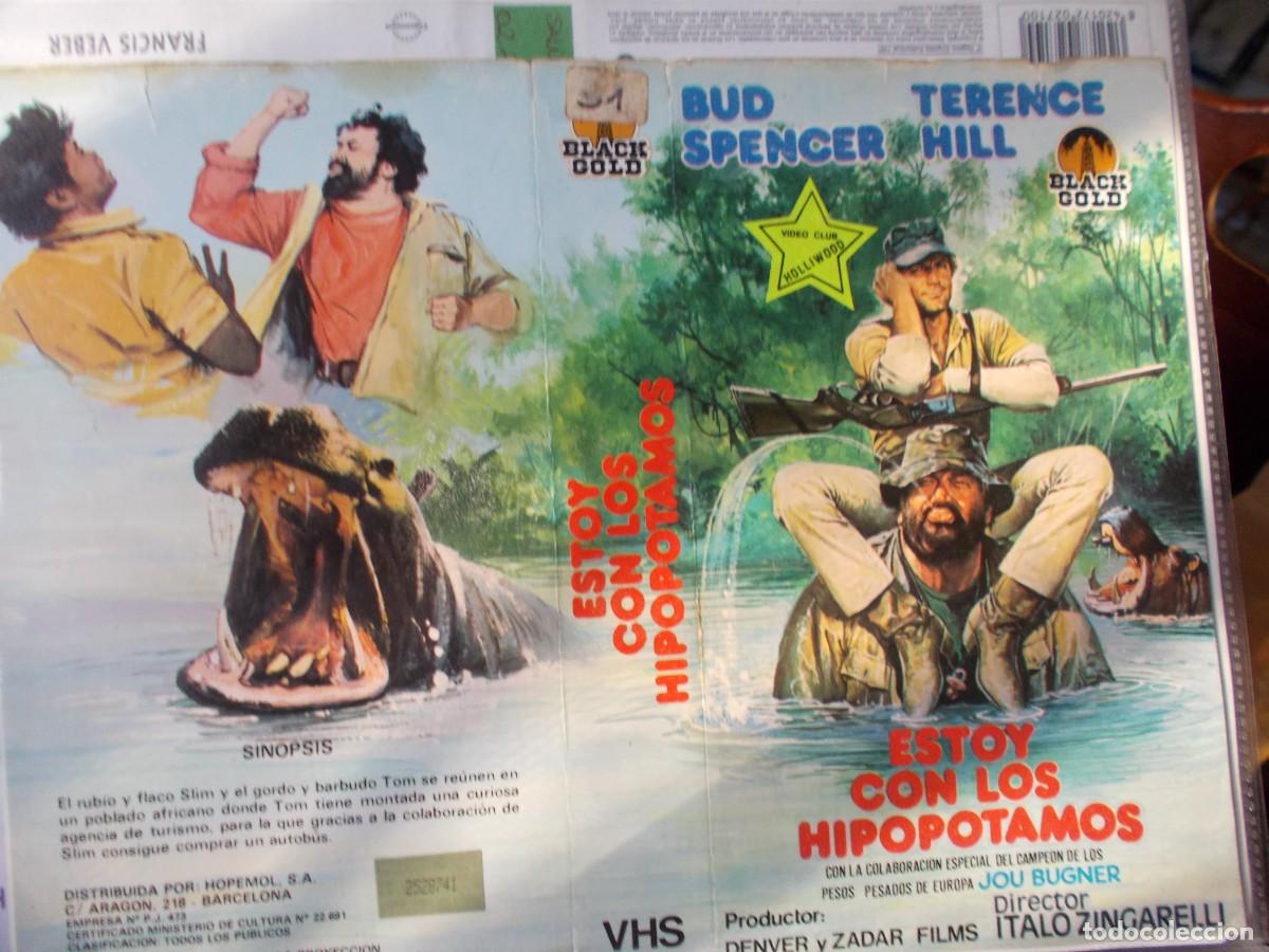 Cinema: ESTOY CON LOS HIPOPOTAMOS ,,,CARATULA ORIGINAL,,, SOLO CARATULA,,