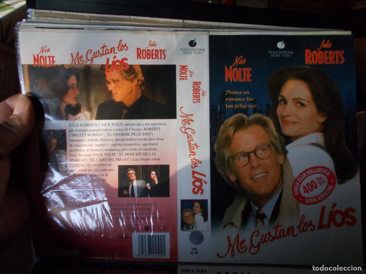 Cinema: ME GUSTAN LOS LIOS ,,,CARATULA ORIGINAL,,, SOLO CARATULA,,