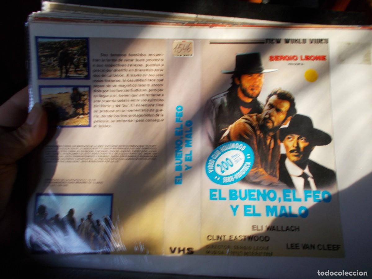 Cinema: EL BUENO EL FEO Y EL MALO ,,,CARATULA ORIGINAL,,, SOLO CARATULA,,