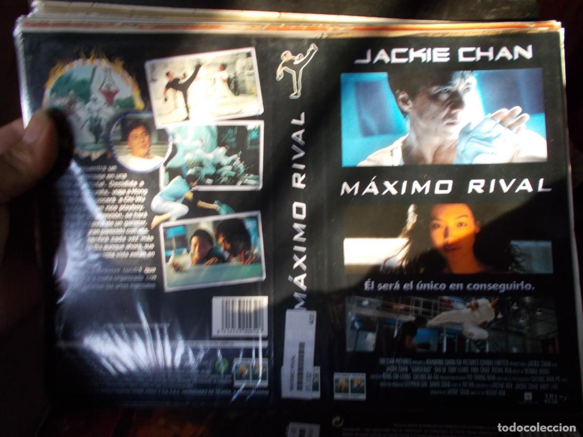 Cinema: MAXIMO RIVAL CAJA GRANDE ,,,CARATULA ORIGINAL,,, SOLO CARATULA,,