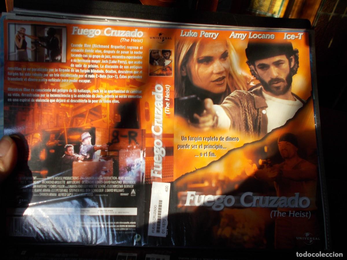 Cinema: FUEGO CRUZADO ,,,CARATULA ORIGINAL,,, SOLO CARATULA,,
