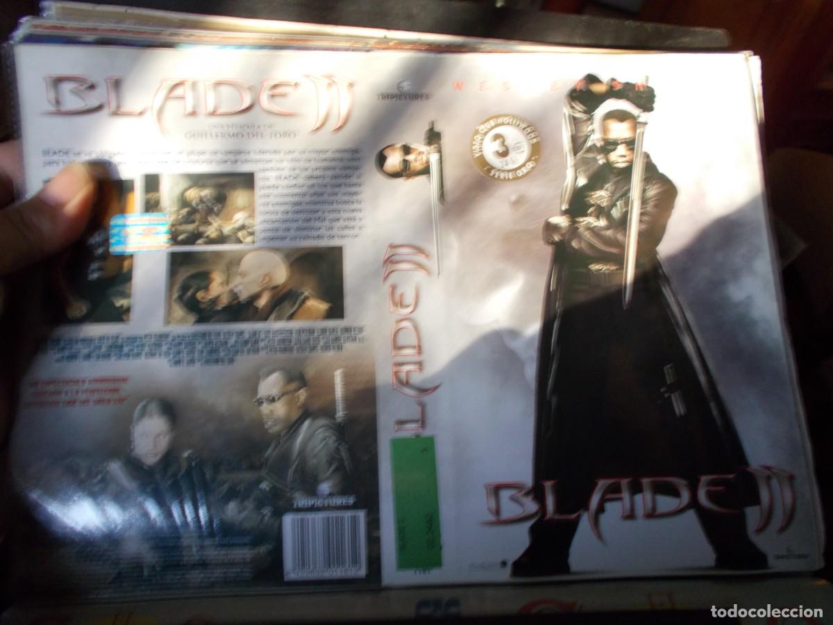 Cinema: BLADE 2 ,,,CARATULA ORIGINAL,,, SOLO CARATULA,,