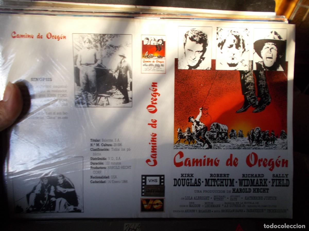 Cinema: CAMINO DE OREGON,,,CARATULA ORIGINAL,,, SOLO CARATULA,,