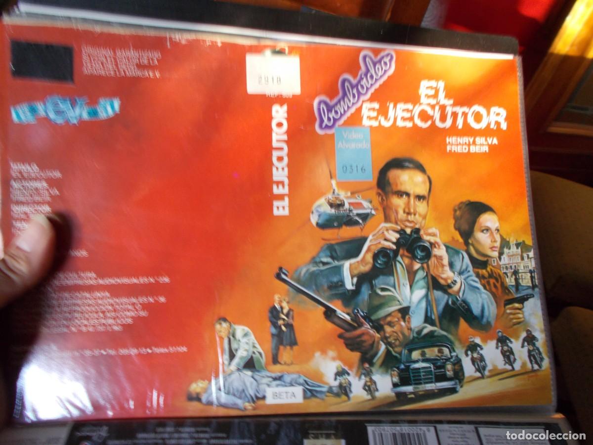 Cinema: EL EJECUTOR ,,,CARATULA ORIGINAL,,, SOLO CARATULA,,
