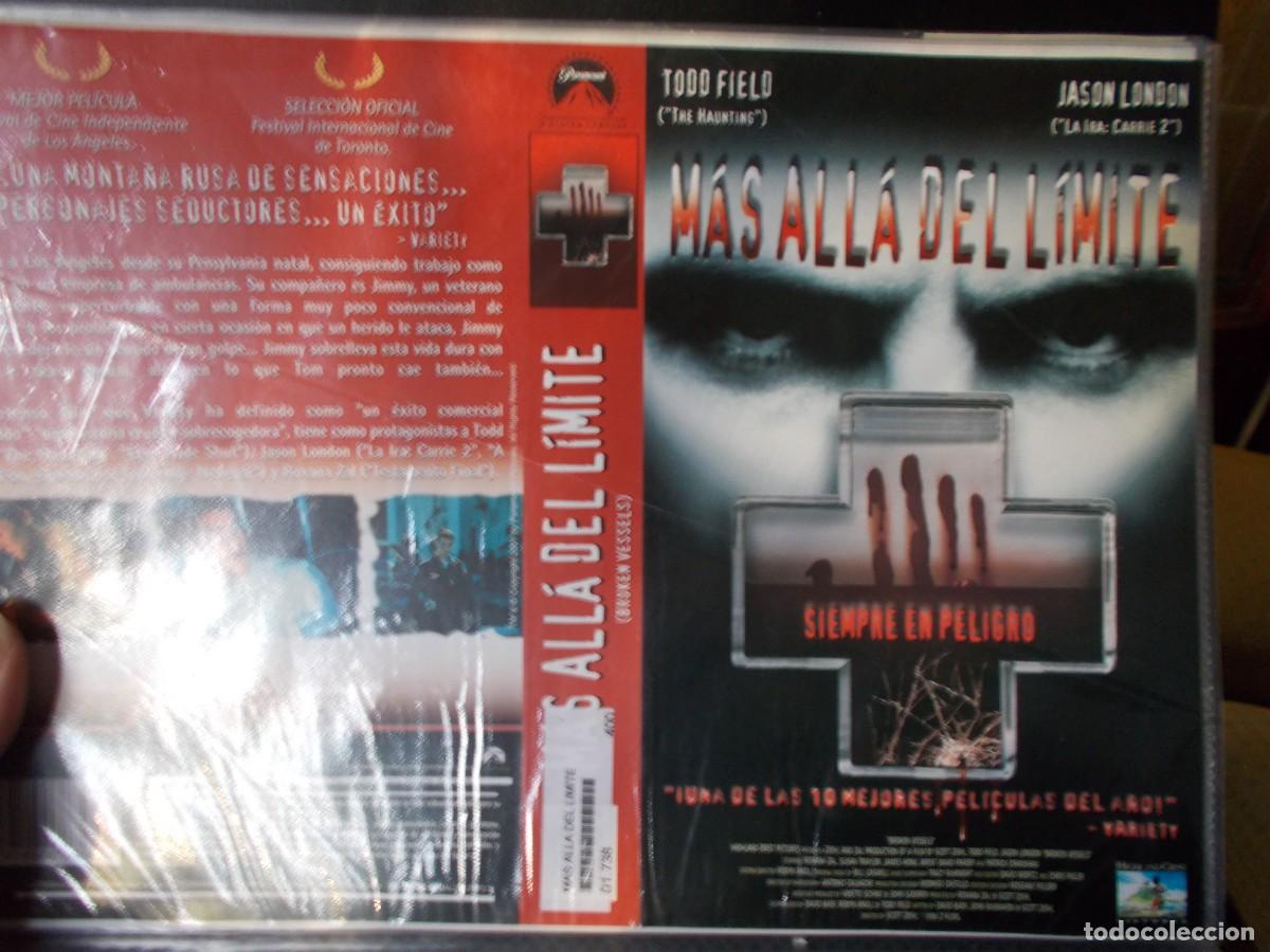Cin&eacute;ma: MAS ALLA DEL LIMITE ,,,CARATULA ORIGINAL,,, SOLO CARATULA,,