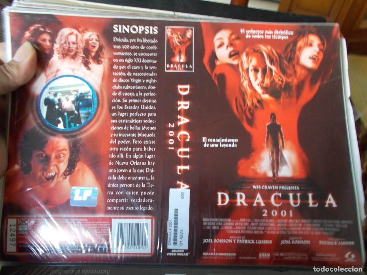 Cine: DRACULA 2001 ,,,CARATULA ORIGINAL,,, SOLO CARATULA,,
