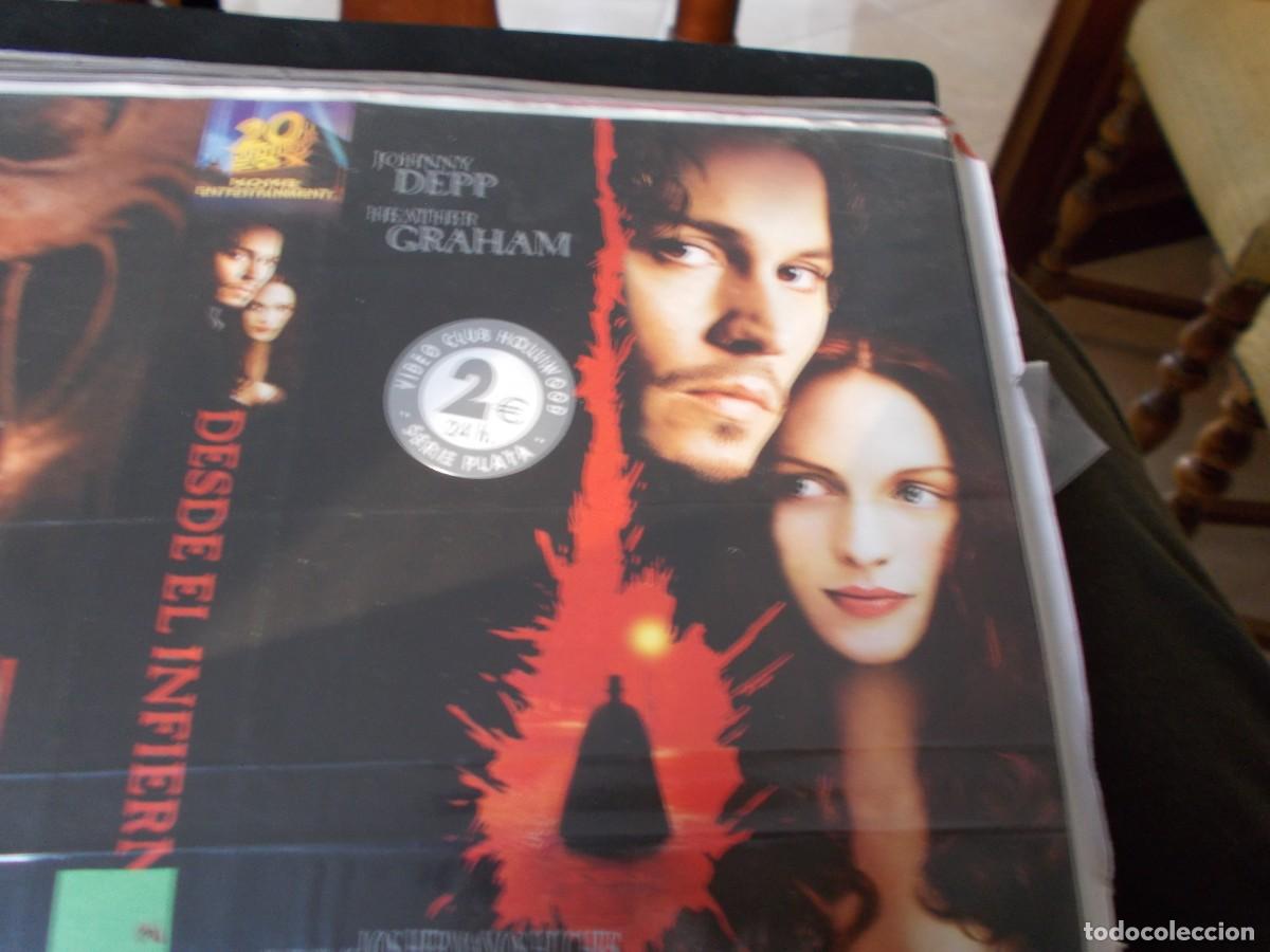Cin&eacute;ma: DESDE EL INFIERNO ,,,CARATULA ORIGINAL,,, SOLO CARATULA,,