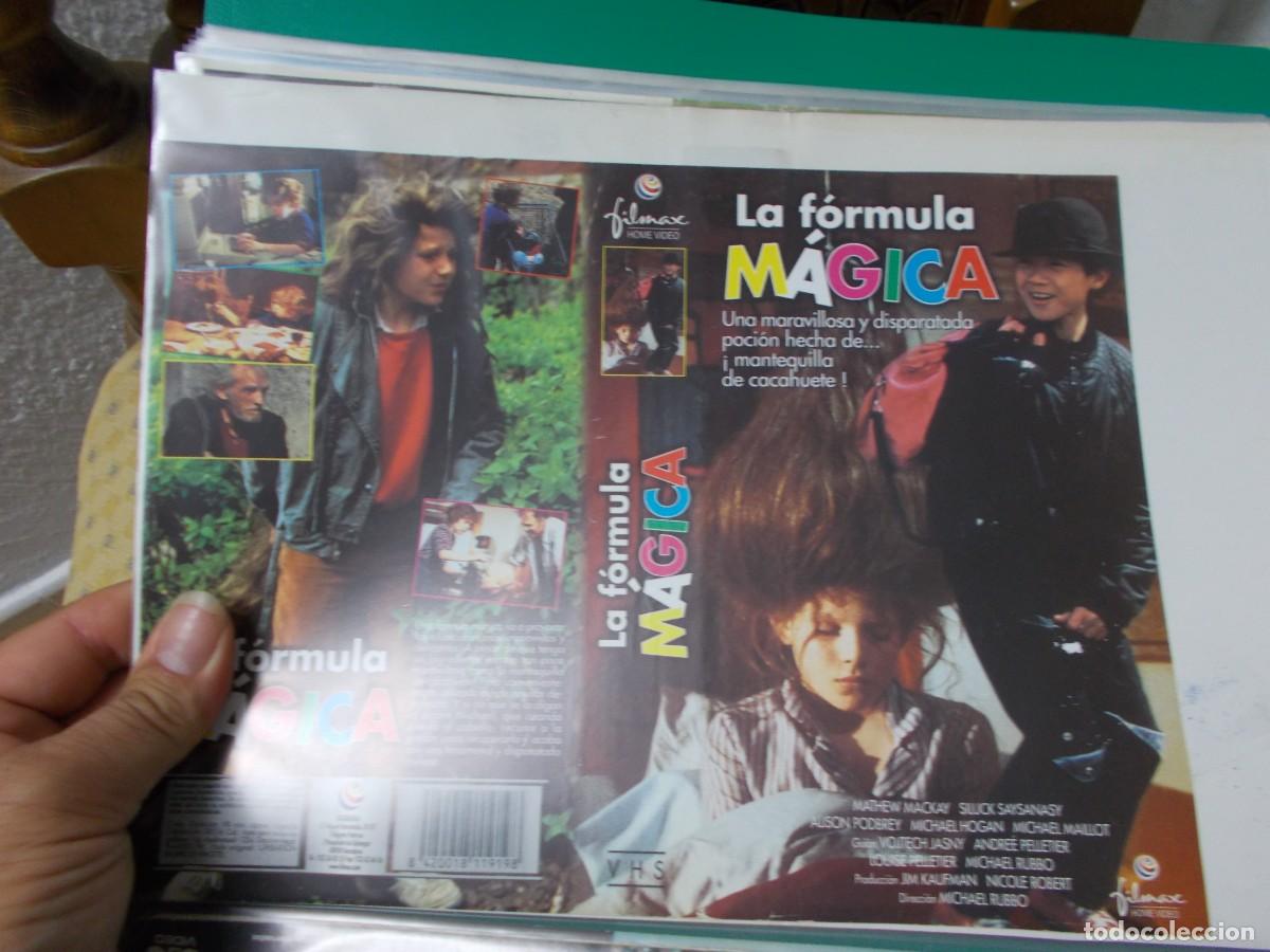 Cinema: LA FORMULA MAGICA ,, ORIGINAL DE VIDEO CLUB,,,, SOLO CARATULA ,,,