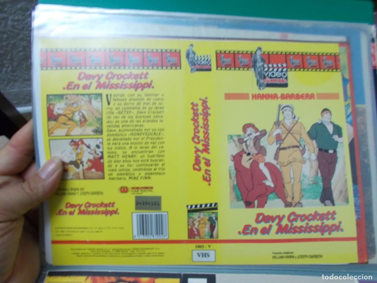 Kino: DAVY CROCKETT.EN EL MISSIPPI. (ORIGINAL DE VIDEO CLUB) (SOLO CARATULA)