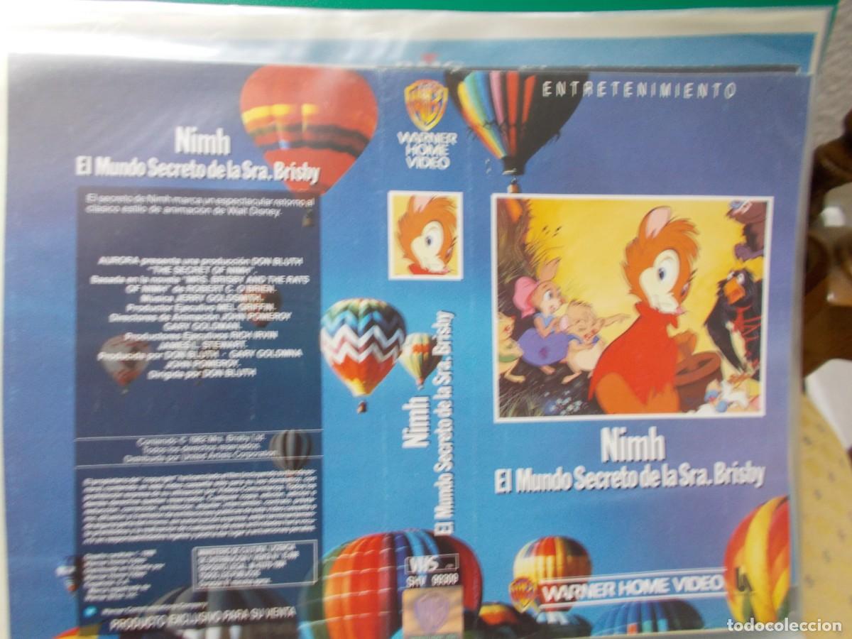 Kino: NIMH EL MUNDO SECRETO DE LA SRA.BRISBY (ORIGINAL DE VIDEO CLUB) (SOLO CARATULA)