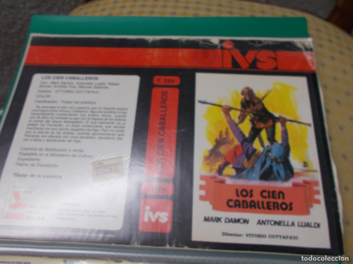 Cinema: LOS CIEN CABALLEROS (ORIGINAL DE VIDEO CLUB) (SOLO CARATULA)