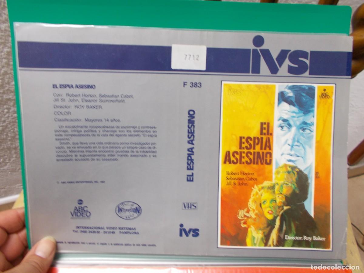 Cinema: EL ESPIA ASESINO (ORIGINAL DE VIDEO CLUB) (SOLO CARATULA)