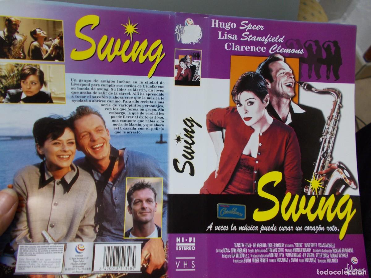 Cinema: SWING ''''CARATULA ORIGINAL DE VIDEO CLUB ''''SOLO CARATULA''''