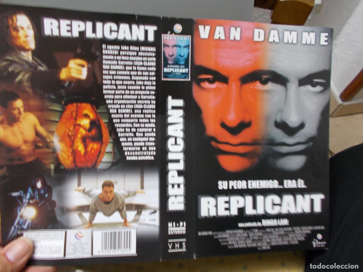 Cinema: REPLICANT CAJA GRANDE ''''CARATULA ORIGINAL DE VIDEO CLUB ''''SOLO CARATULA''''