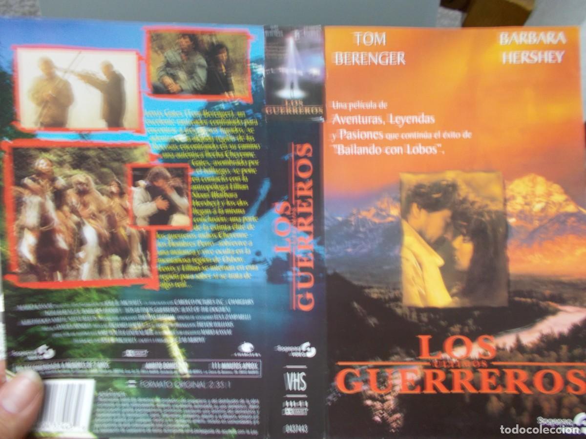 Cinema: LOS ULTIMOS GUERREROS ''''CARATULA ORIGINAL DE VIDEO CLUB ''''SOLO CARATULA''''