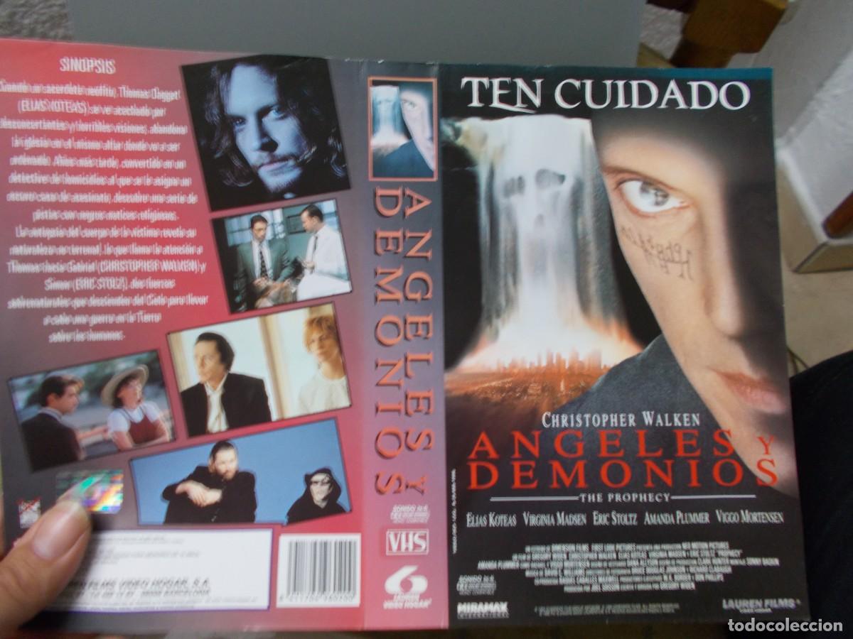 Cinema: ANGELES Y DEMONIOS ''''CARATULA ORIGINAL DE VIDEO CLUB ''''SOLO CARATULA''''