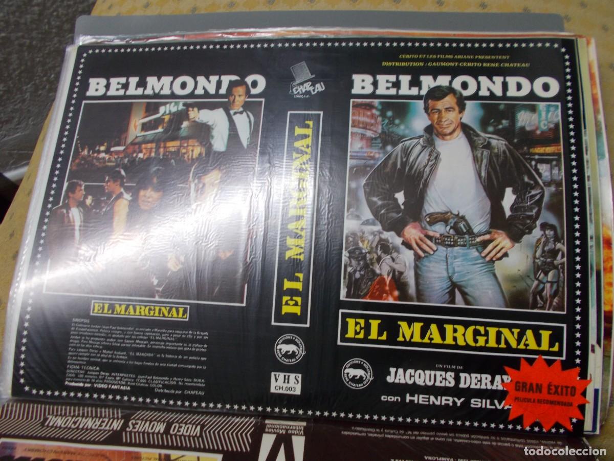 Cinema: EL MARGINAL ''''CARATULA ORIGINAL DE VIDEO CLUB ''''SOLO CARATULA''''