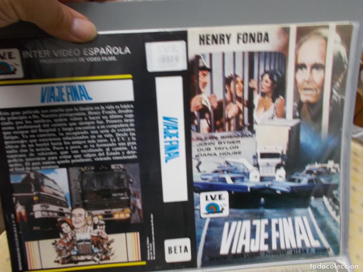 Cin&eacute;ma: VIAJE FINAL ''''CARATULA ORIGINAL DE VIDEO CLUB ''''SOLO CARATULA''''