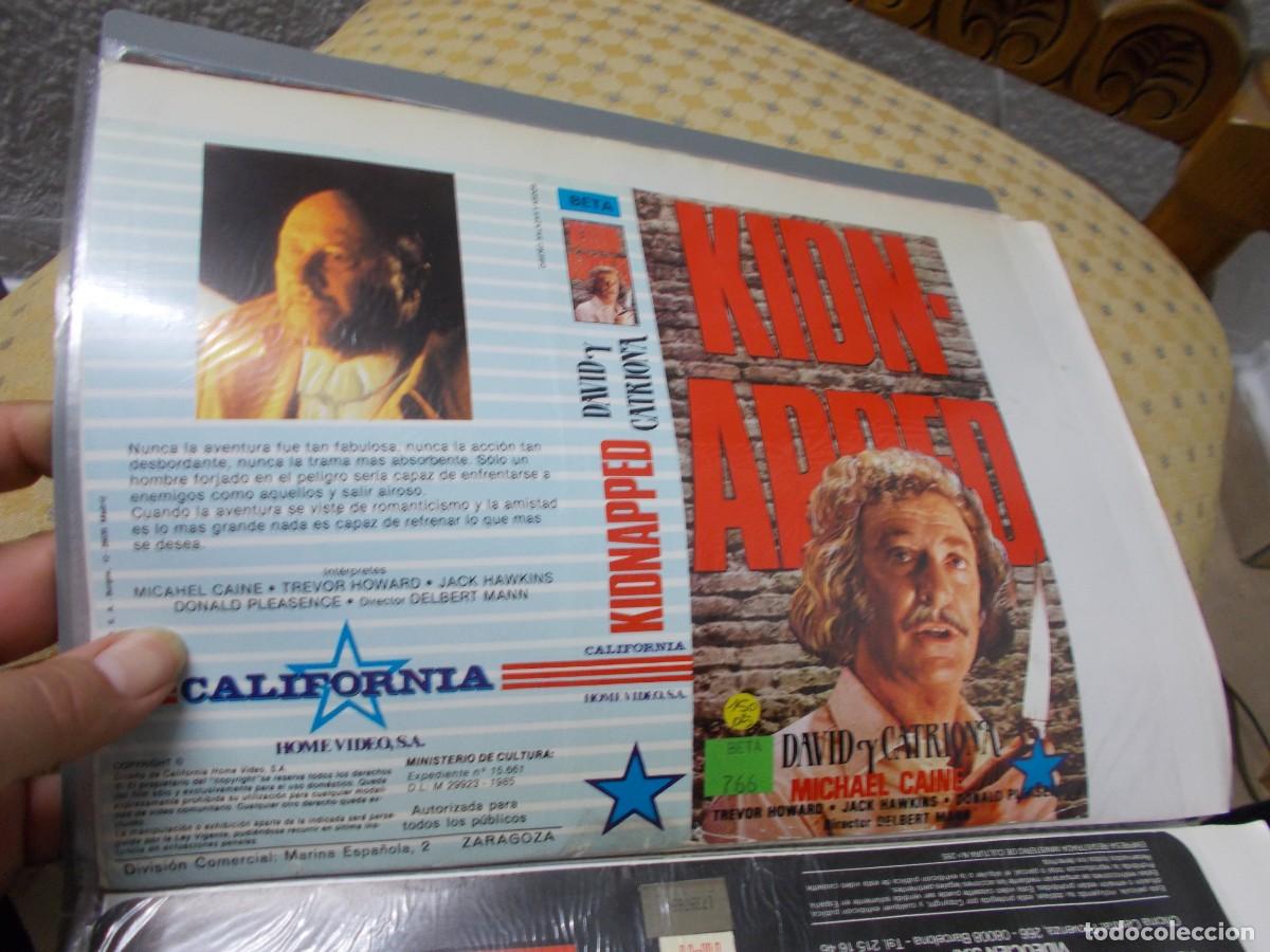 Cin&eacute;ma: KIDNAPPED &acute;CARATULA ORIGINAL DE VIDEO CLUB &acute;SOLO CARATULA &acute;''''