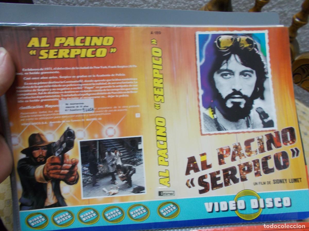 Cin&eacute;ma: AL PACINO SERPICO &acute;CARATULA ORIGINAL DE VIDEO CLUB &acute;SOLO CARATULA &acute;''''