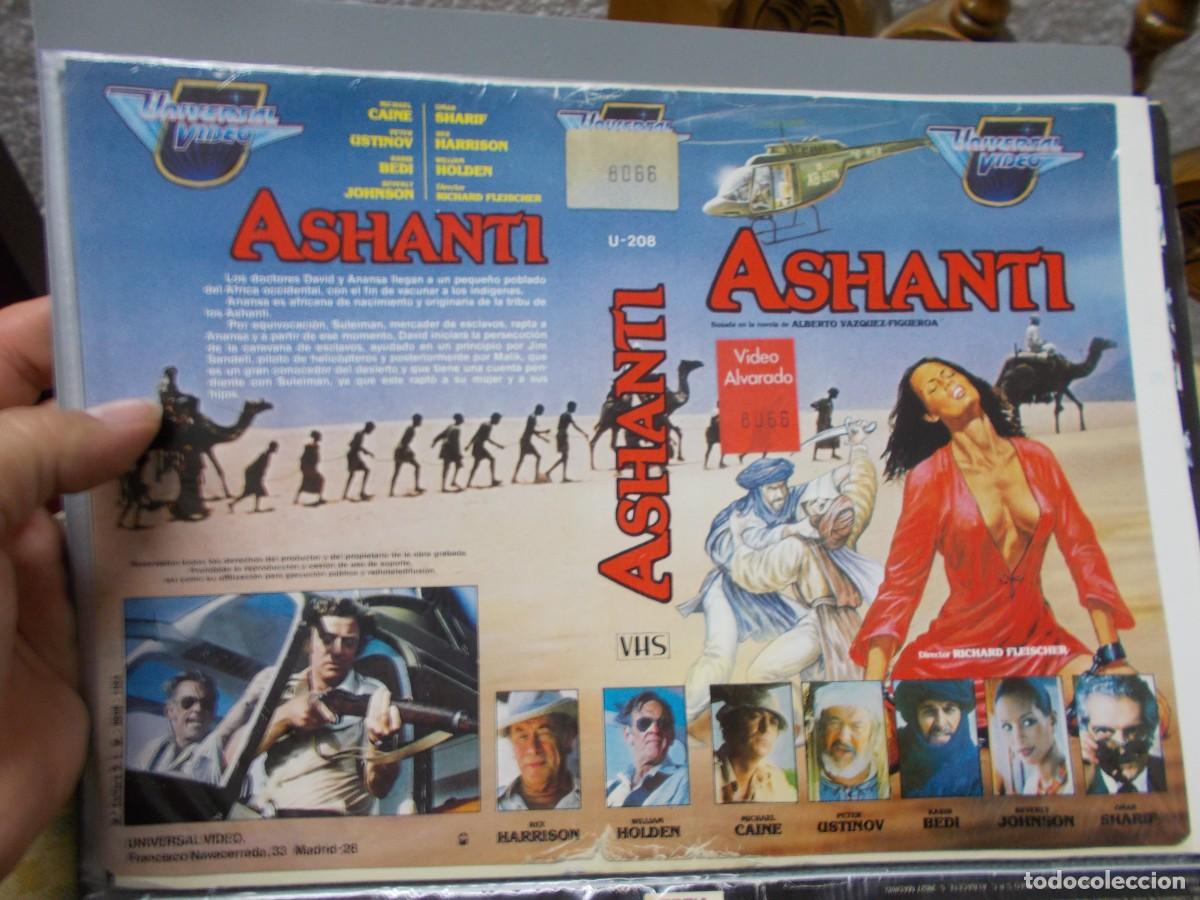 Cin&eacute;ma: ASHANTI &acute;CARATULA ORIGINAL DE VIDEO CLUB &acute;SOLO CARATULA &acute;''''