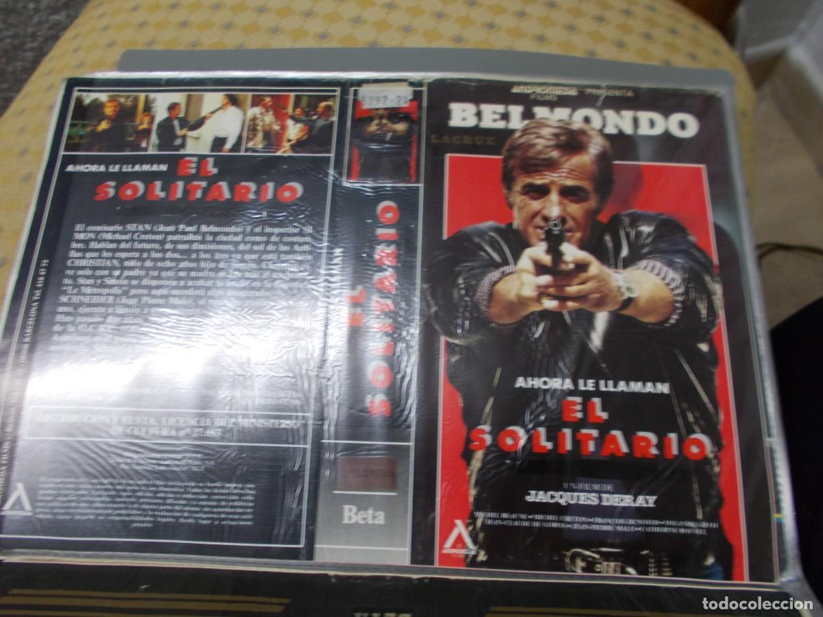 Cin&eacute;ma: EL SOLITARIO &acute;CARATULA ORIGINAL DE VIDEO CLUB &acute;SOLO CARATULA &acute;''''