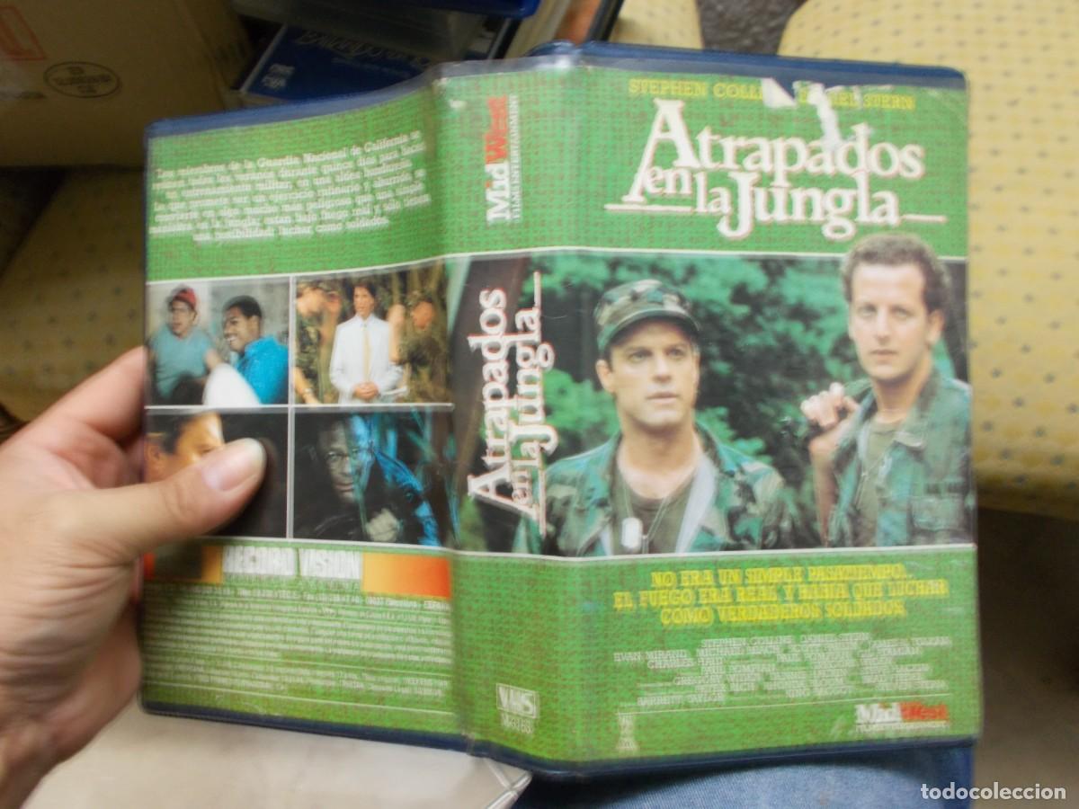 Kino: ATRAPADOS EN LA JUNGLA (1 EDICION PELICULA DE VIDEO CLUB VHS)