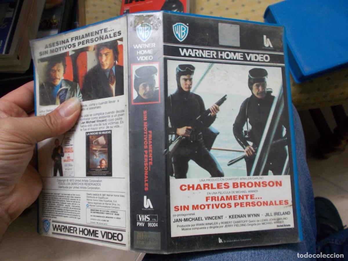 Kino: FRIAMENTE... SIN MOTIVOS PERSONALES (1 EDICION PELICULA DE VIDEO CLUB VHS)