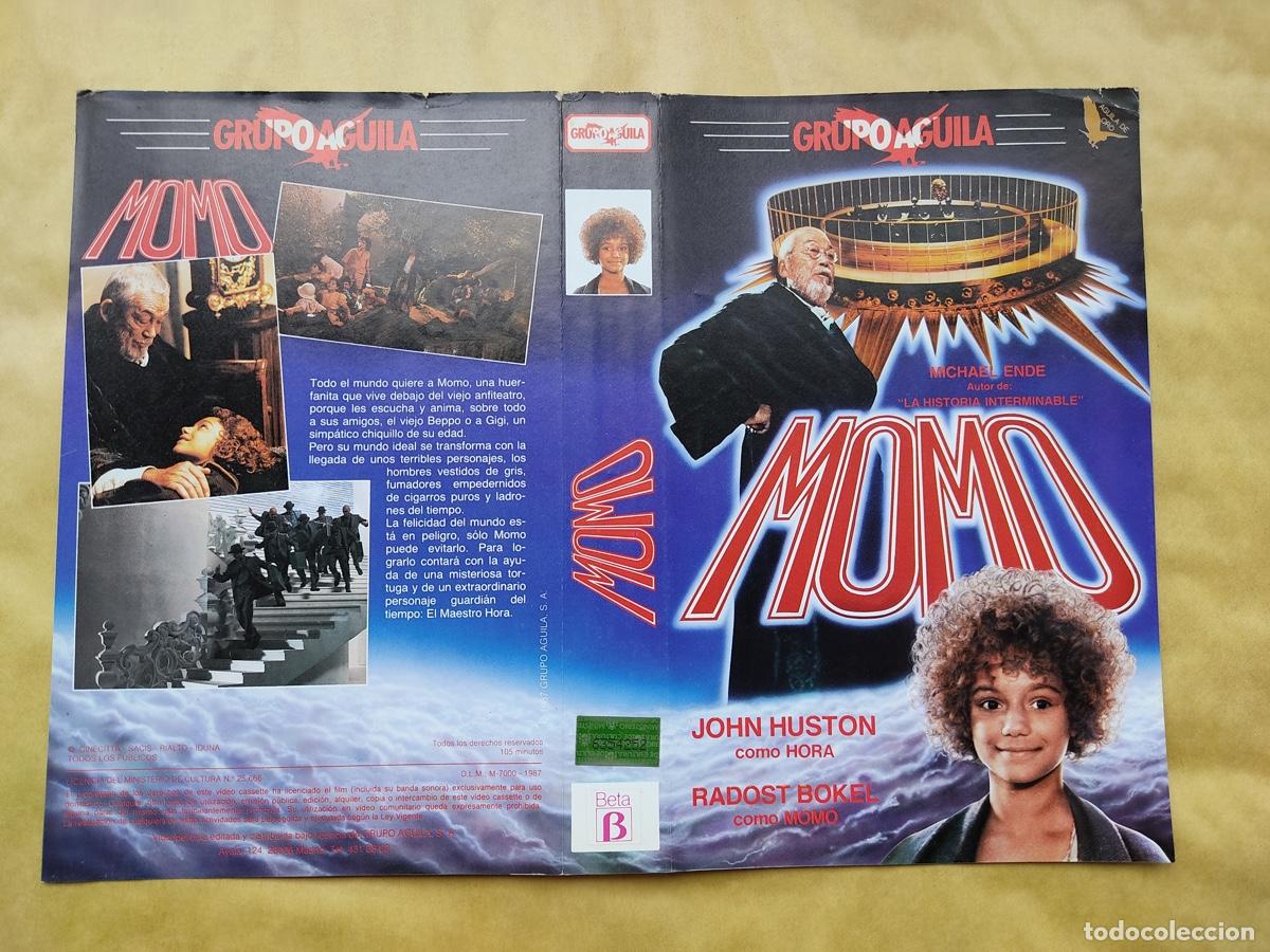 momo solo carátula / original de video club / b - Compra venta en  todocoleccion