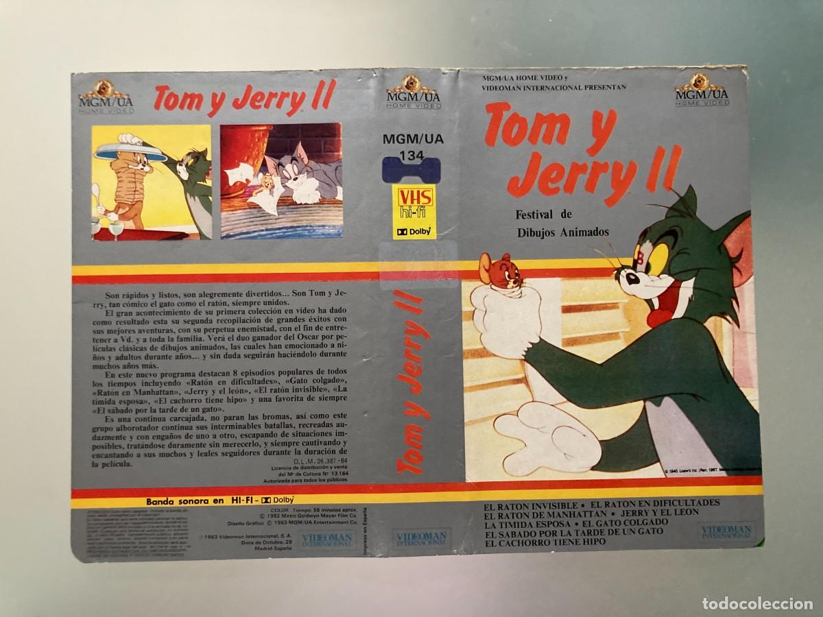 Cine: Car&aacute;tula video original TOM Y JERRY II