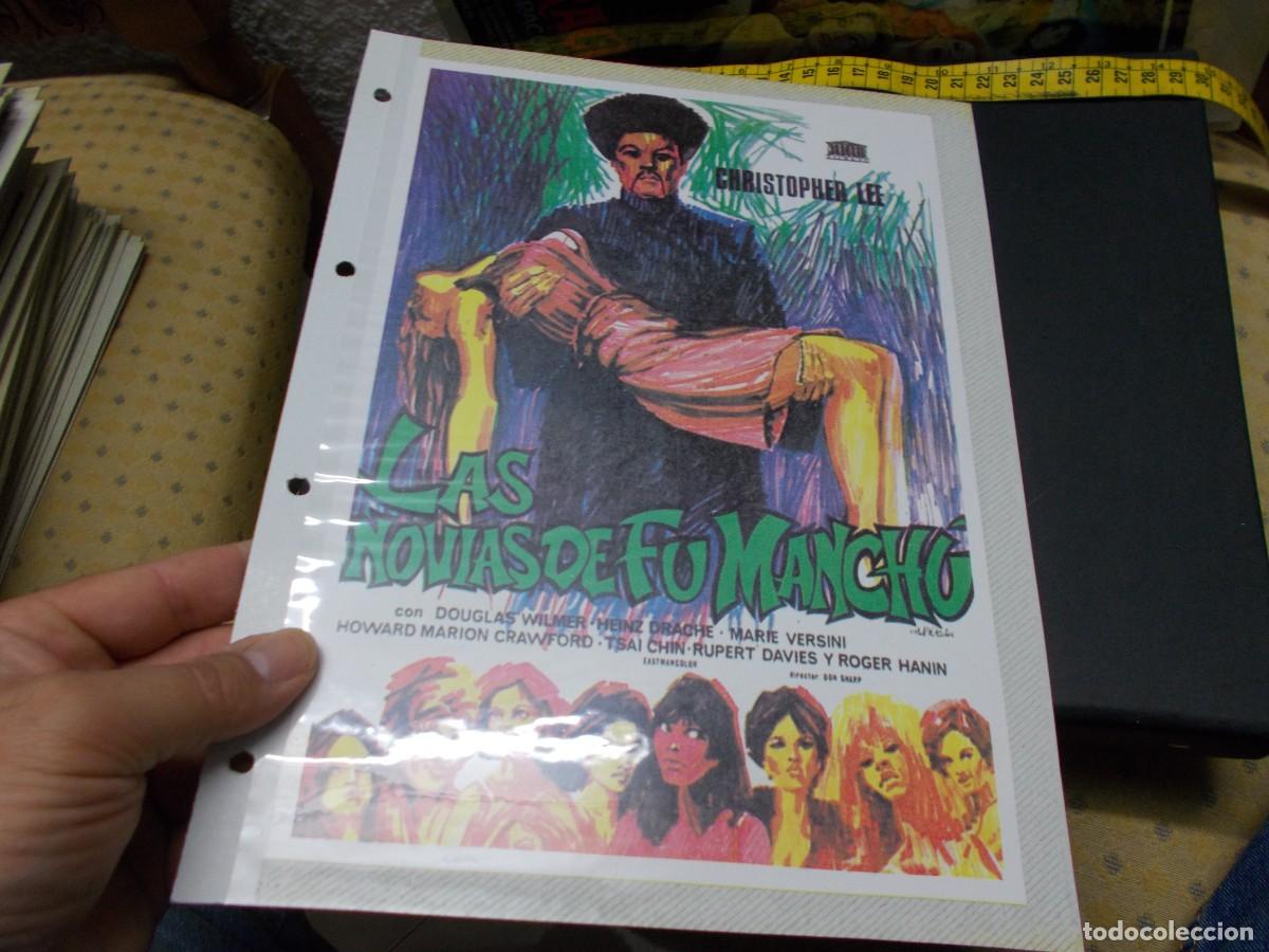 Cin&eacute;ma: LAS NOVIAS DE FU MANCHU CARATULA COMERCIAL Y ,, A&Ntilde;OS 80 90 SOLO CARATULA Y FOLIO