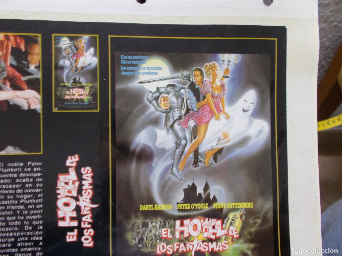 Cin&eacute;ma: EL HOTEL DE LOS FANTASMAS ,,CARATULA COMERCIAL, Y PORTADA A&Ntilde;OS 80 90 SOLO CARATULA,,