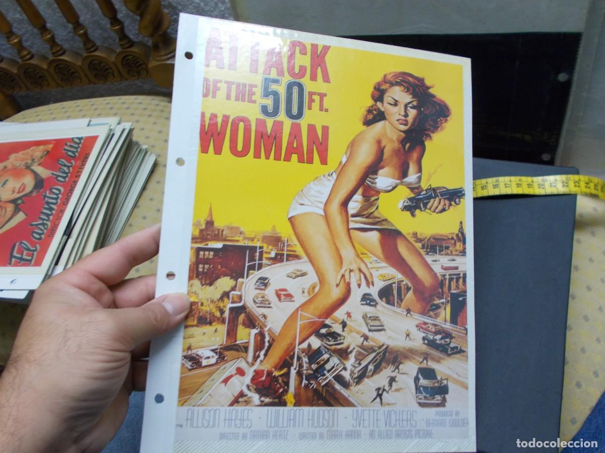 Cin&eacute;ma: ATTACK WOMAN TAMA&Ntilde;O FOLIO A&Ntilde;OS 80 90