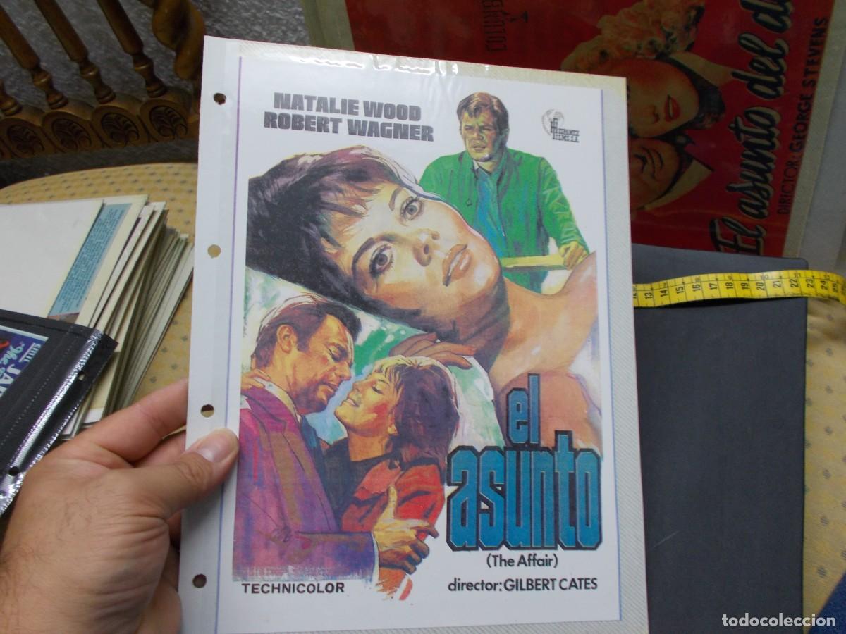 Cin&eacute;ma: EL ASUNTO ,,CARATULA COMERCIAL, Y FOLIO A&Ntilde;OS 80 90 SOLO CARATULA,,
